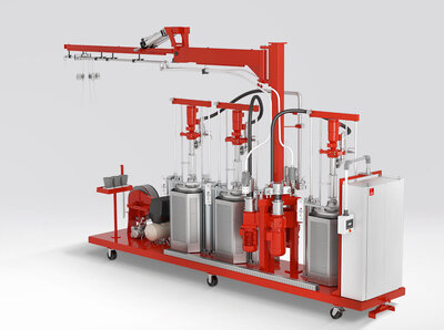 Adhesive Bonding Dosing unit gluemix